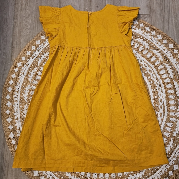 GAP Flutter Sleeve Embroidered Dress, XL - Picture 4 of 5